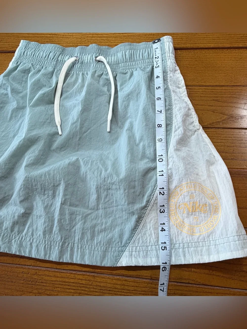 Nike Sportswear Woven Skirt NWT  Mint Green White Size S